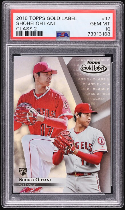 大谷翔平　2018 Topps Complete Set All-Star 2018 Topps Complete Set All-Star Edition Shohei Ohtani ROOKIE PSA