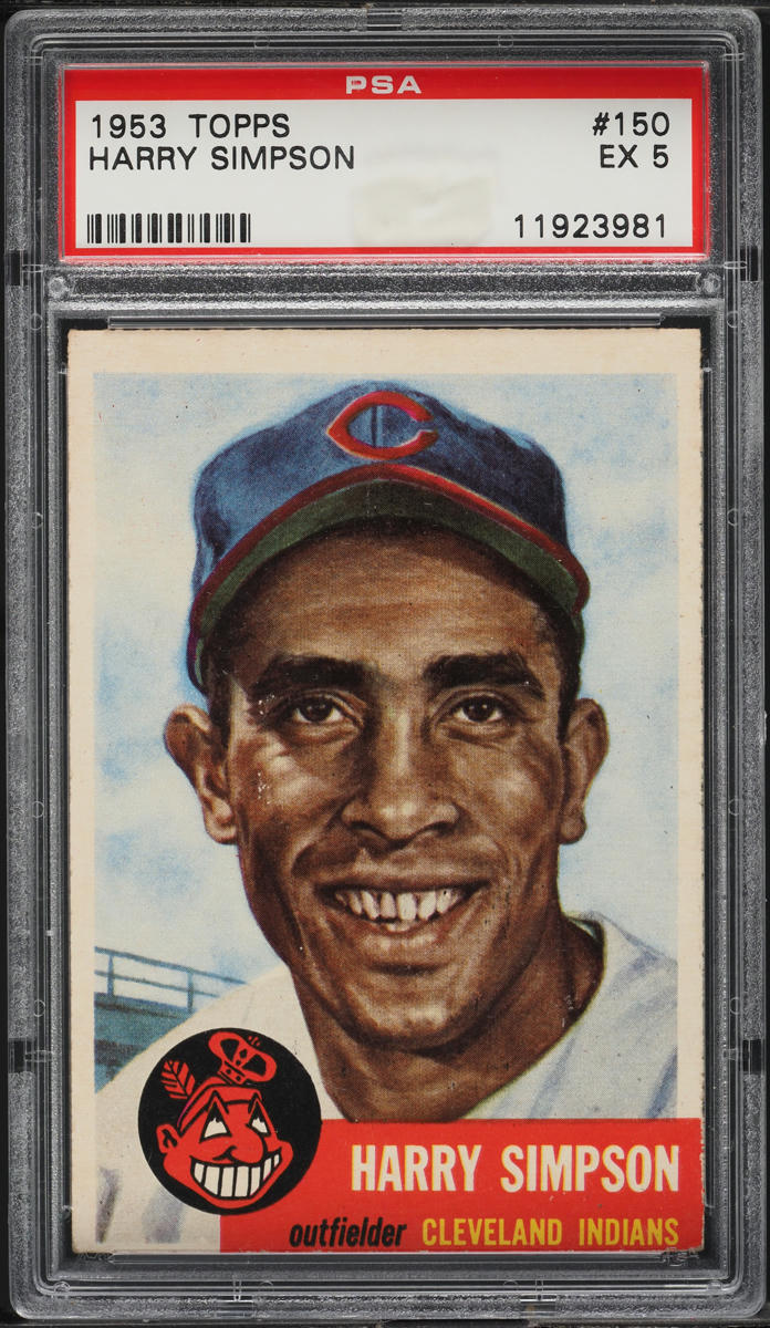 1953 Topps Harry Simpson #150 PSA 5 EX