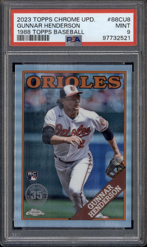 2023 Topps Chrome Expose Gunnar Henderson ROOKIE /10 #TCE11