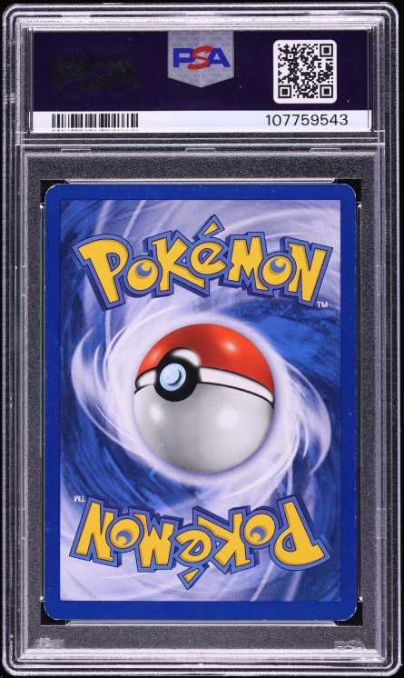 2002 Pokemon League Energize Your Game Holo Fire Energy Moduwa AUTO DNA 10 PSA AUTH
