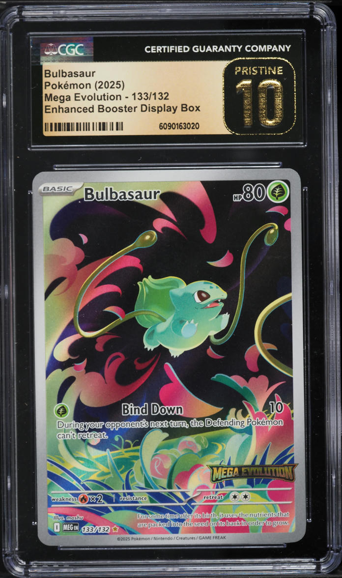 2025 Pokemon Mega Evolution Enhanced Booster Display Box Bulbasaur #133 ...