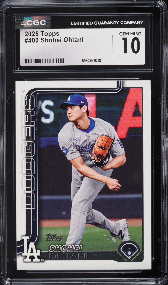 2025 Topps Shohei Ohtani #400 CGC 10 GEM MINT