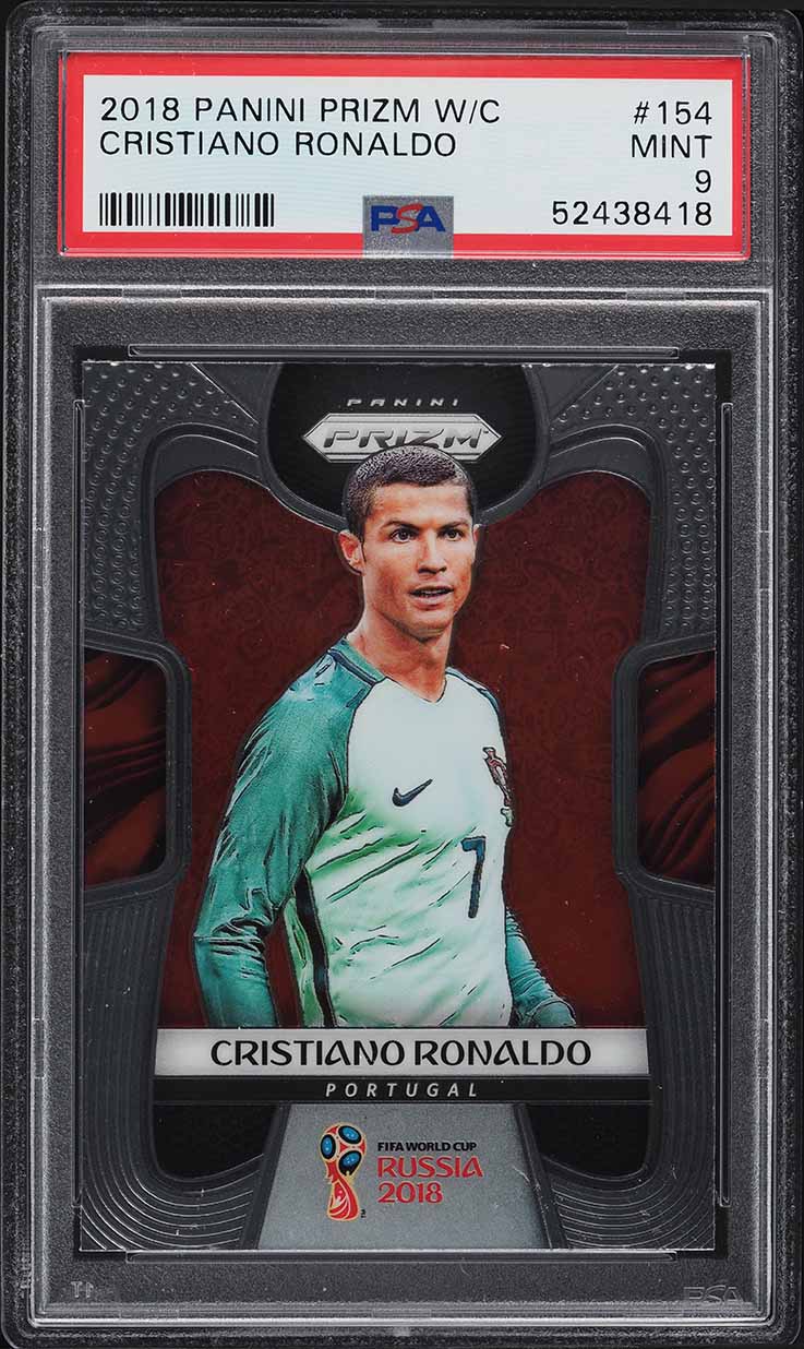その他 2018 PANINI CRISTIANO RONALDO PSA10 Amazon.com: Cristiano Ronaldo 2018 Donruss Soccer Card #158 Graded