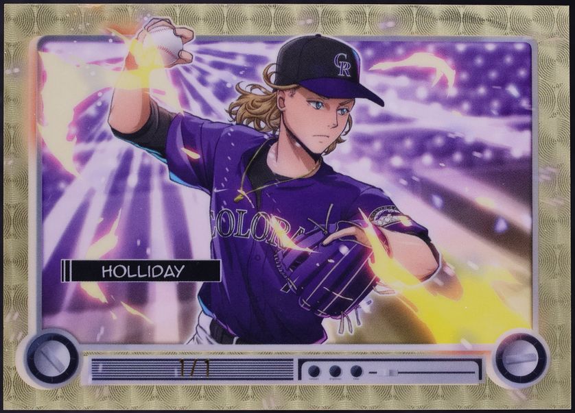 2026 Bowman Anime Superfractor Ethan Holliday PROSPECT 1/1 #BA-7 CGC AUTH
