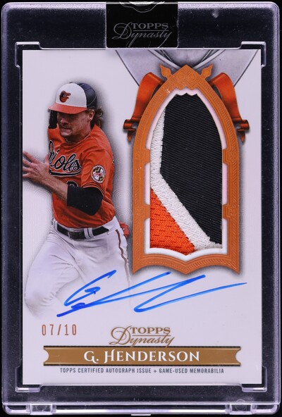 2024 Topps Big Leaguer Gunnar Henderson #TBL-19 PSA 10 GEM MINT on