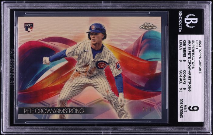 2024 Topps Chrome Cosmic Extraterrestrial Talent Pete Crow
