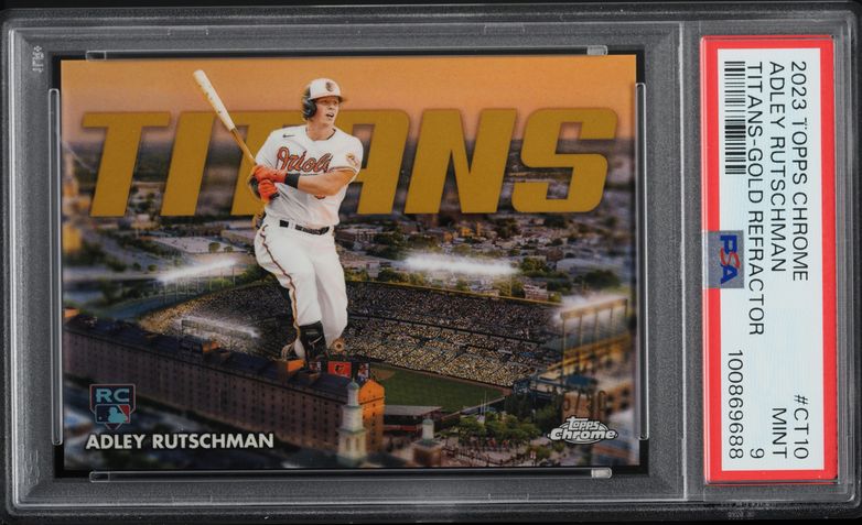 2023 Bowman Chrome Mega Box Green Refractor Adley Rutschman ROOKIE