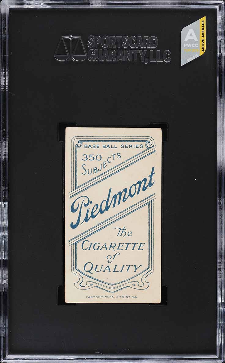 1909-11 T206 Ty Cobb GREEN PORTRAIT SGC 5 EX (PWCC-A)
