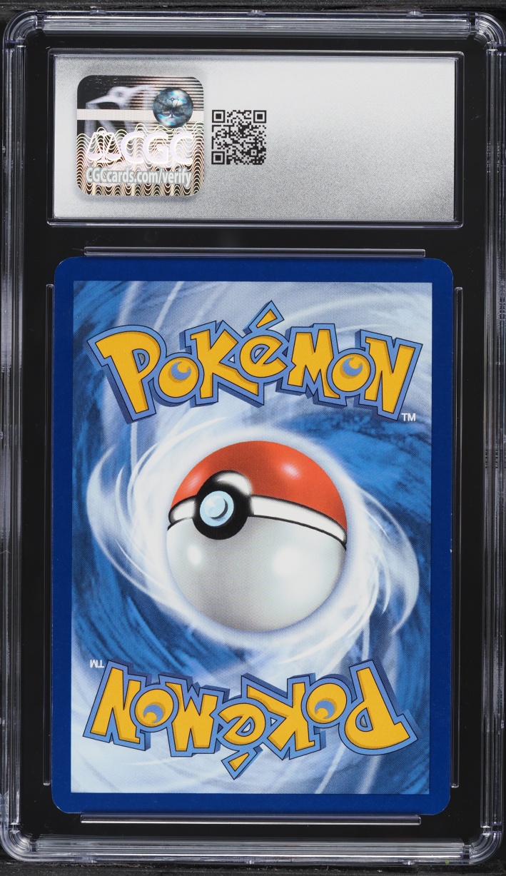 2024 Pokemon Scarlet & Violet Promo Paldean Fates Tech Sticker Maschiff #71 CGC 9.5 MINT+