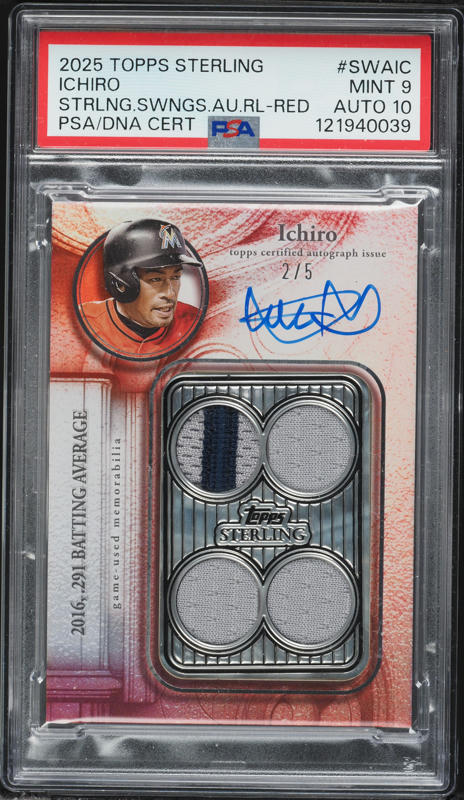 2015 HA Origionals '55 Don Larsen AUTO PSA/DNA 9 MINT on Fanatics