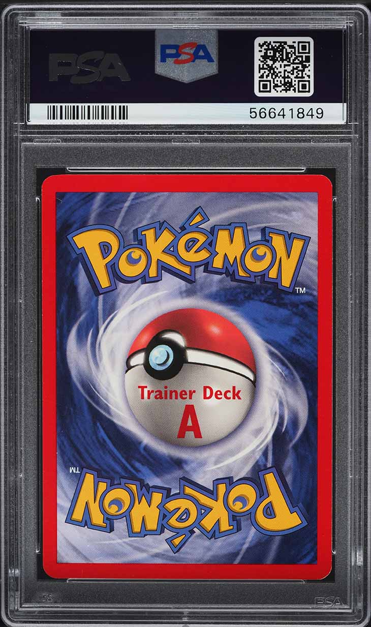 1999 Pokemon Base Set Trainer Deck A Sandshrew #62 PSA 9 MINT