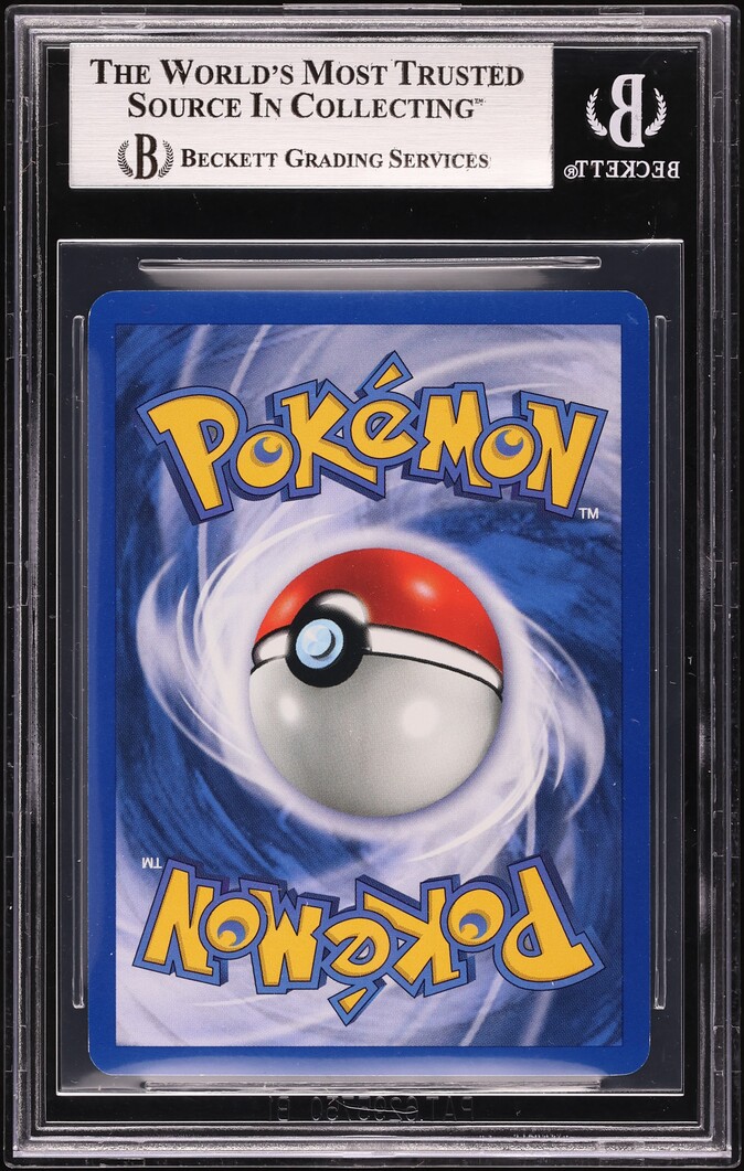 1999 Pokemon German Fossil 1st Edition Holo Hypno #8 BGS 9 MINT