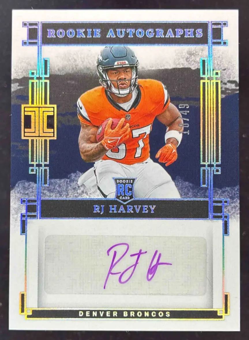 ルーシー ToHeart2 Trading Card 直筆サイン 夏樹リオ 2025 Panini Impeccable Rookie Autographs Silver #21 RJ Harvey RC