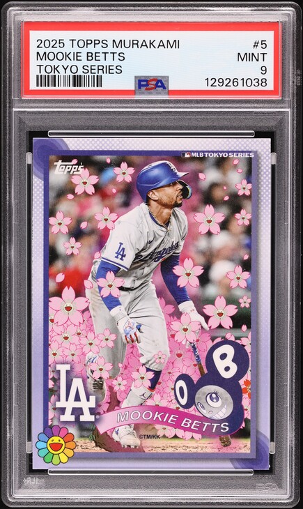 2025 Topps Takashi Murakami MLB World Tour Tokyo Series Mookie