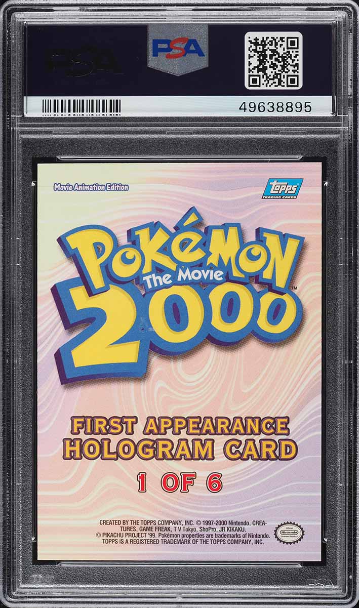 topps pokemon the movie 2000 booster box Topps Movie 2000 – Loose Packs Trading Co main image 1