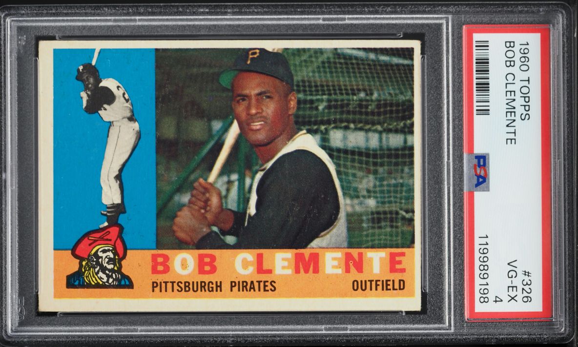1960 Topps Roberto Clemente #326 PSA 4 VGEX