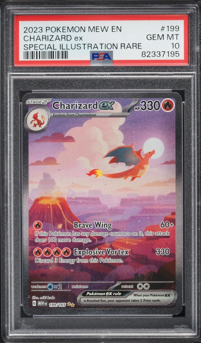 2023 Pokemon Scarlet & Violet 151 SIR Charizard EX #199 PSA 10 GEM MINT
