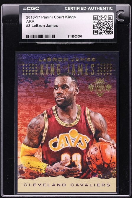 2016-17 Prestige Stat Stars #5 LeBron James on Fanatics Collect