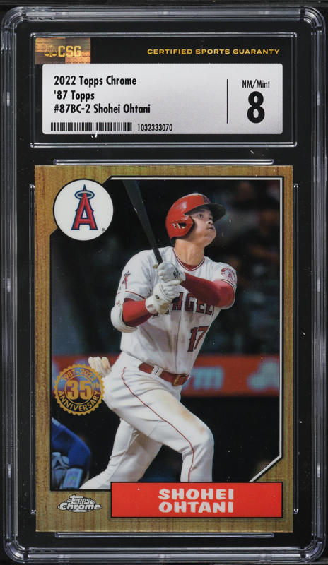 大谷翔平2022 Topps Chrome  2022 PSA 10 PSA 10 SHOHEI OHTANI 2022 Topps Cosmic Chrome Los Angeles