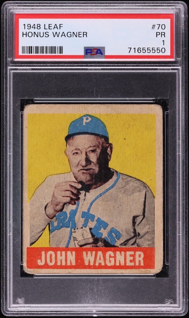 1948 Leaf Honus Wagner #70 PSA 1 PR