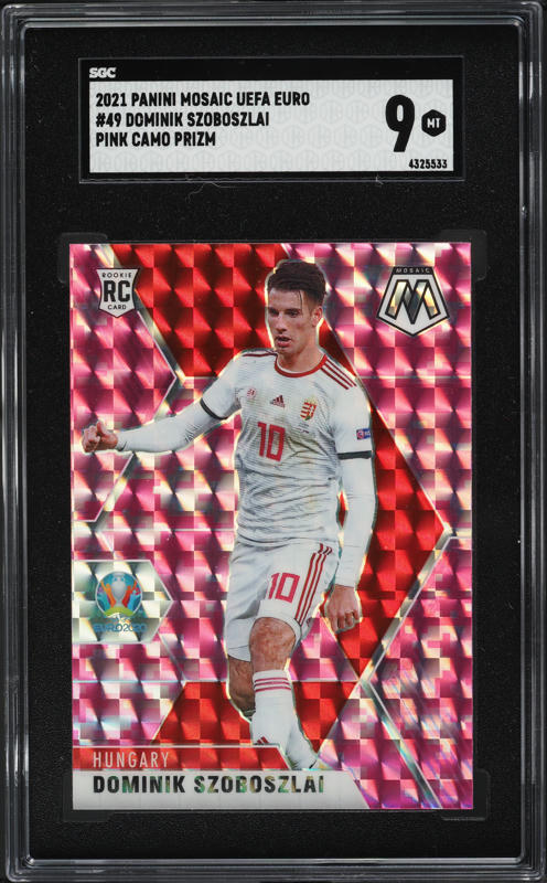 2024 Panini Prizm Premier League Green Pulsar Dominik Szoboszlai