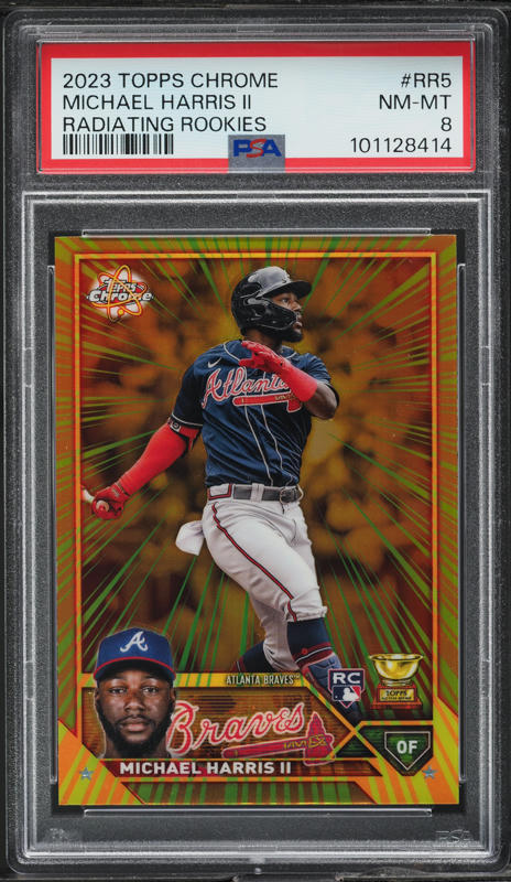 2023 Bowman Chrome Spotlights Michael Harris II ROOKIE #BS-3 PSA