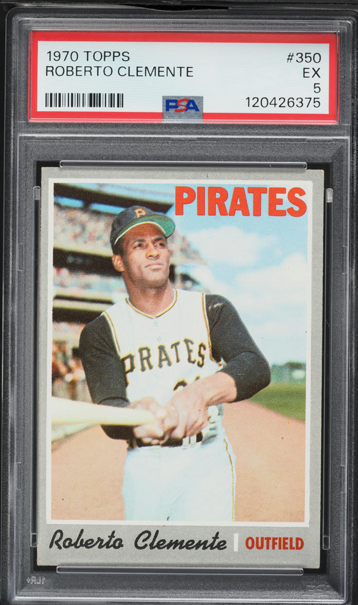 1970 Topps Roberto Clemente #350 PSA 5 EX