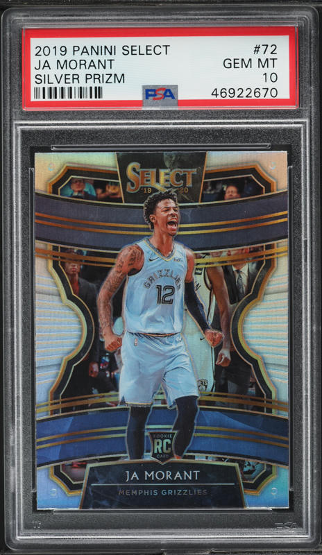 その他 PSA 10 PANINI SELECT SILVER RC JA MORANT その他 PSA 10 PANINI SELECT SILVER RC JA MORANT Ja Morant