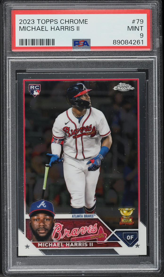 2023 Topps Chrome Michael Harris II ROOKIE #79 PSA 9 MINT
