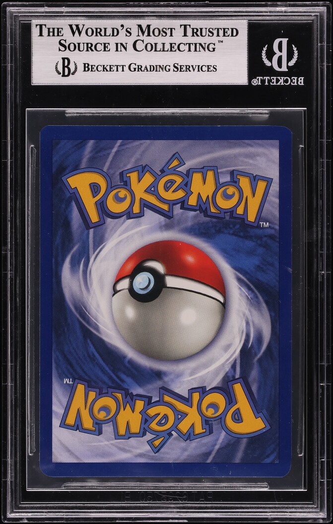 1999 Pokemon Fossil 1st Edition Holo Gengar #5 BGS 8.5 NM-MT+