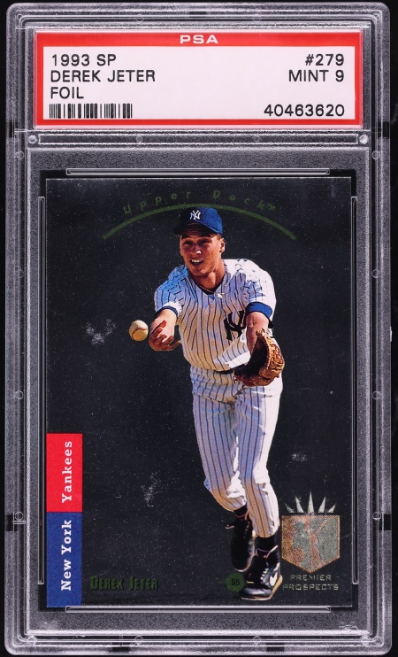 1993 SP Foil Derek Jeter ROOKIE #279 PSA 9 MINT
