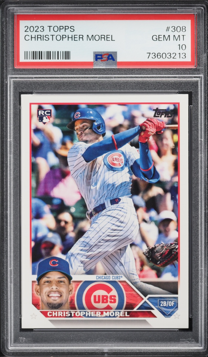 2023 Topps Christopher Morel ROOKIE #308 PSA 10 GEM MINT