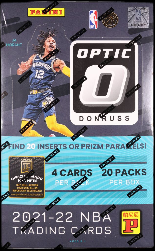 2021 Donruss Optic Basketball Sealed Asia Tmall Box
