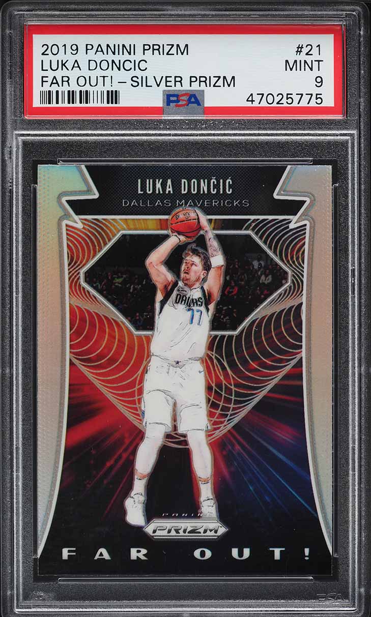 2019 Panini Prizm Luka Doncic #75 PSA 10 GEM MINT on Fanatics Collect