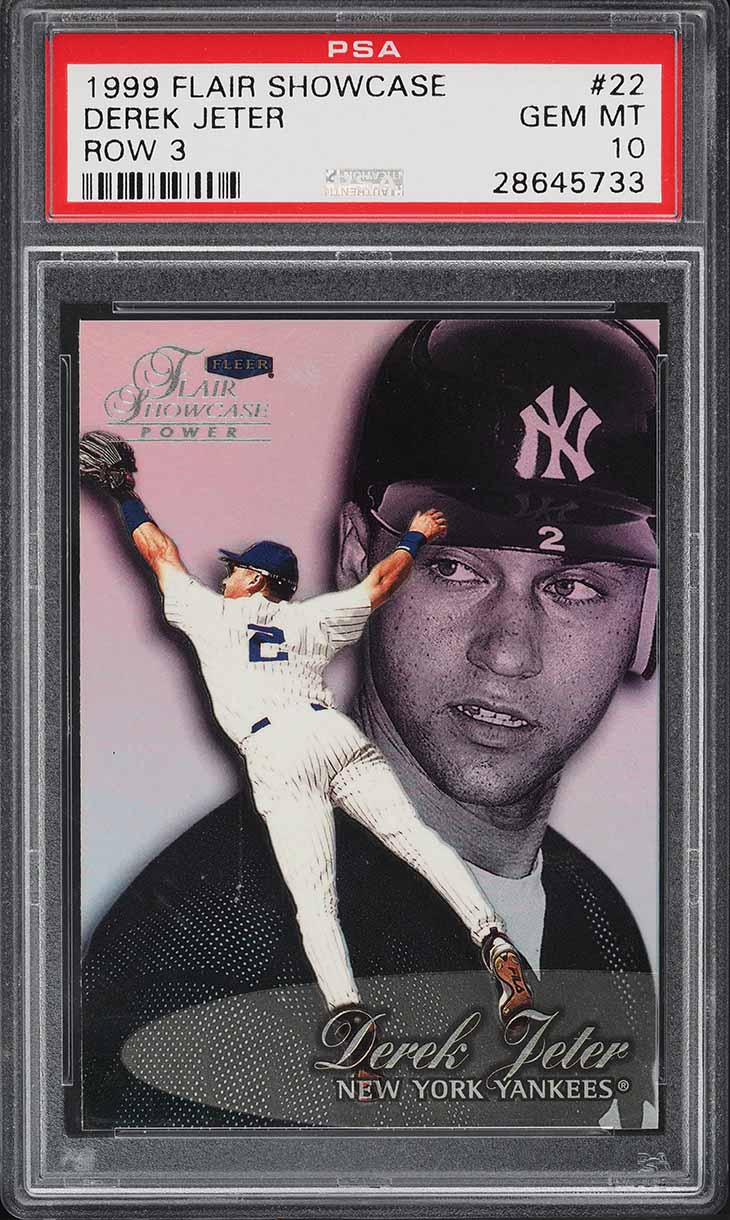 1999 Bowman Chrome Derek Jeter #290 BGS 10 PRISTINE on Fanatics