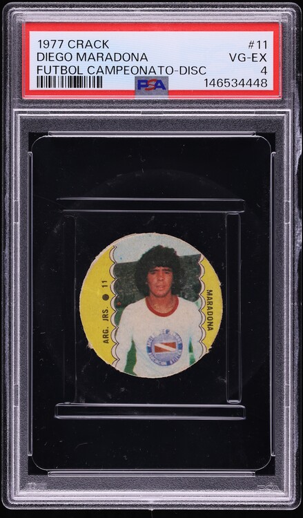 Carte Maradona Onze Mondial 1996 - Rookie Boca Juniors - Pibe De Oro - #1