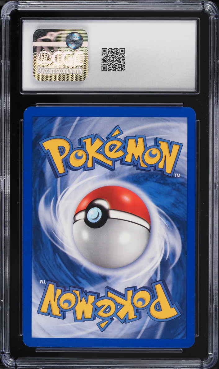 2004 Pokemon EX Magma VS Aqua Reverse Holo Team Magma's Houndour #63 CGC 8.5 NM-MT+