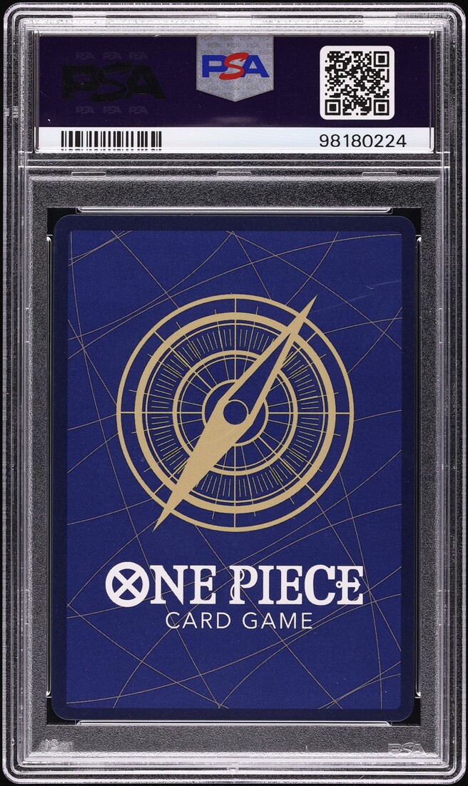 2024 One Piece Japanese Emperors In The New World Alt Art Sanji #OP06-065 PSA 10