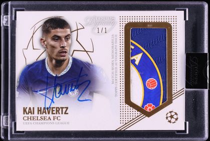 2022 Topps Dynasty UEFA Champions League Gold Jamal Musiala PATCH