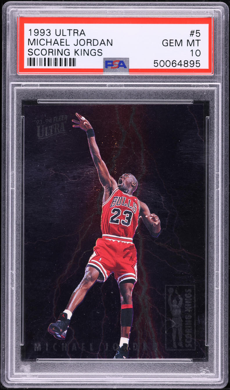 1993 Ultra Scoring Kings Michael Jordan #5 PSA 10 GEM MINT