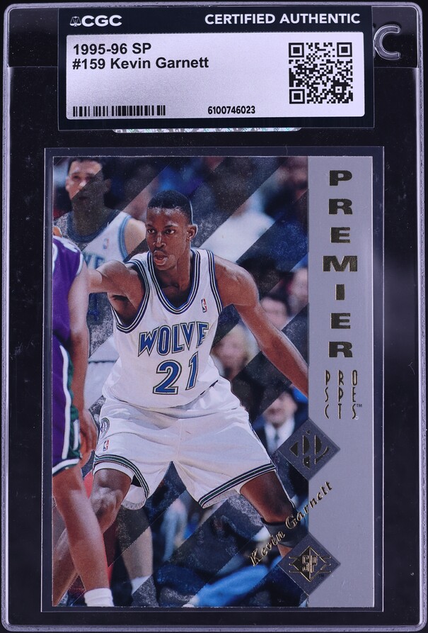 1995 Metal Basketball Kevin Garnett #167 PSA 9 MINT on Fanatics