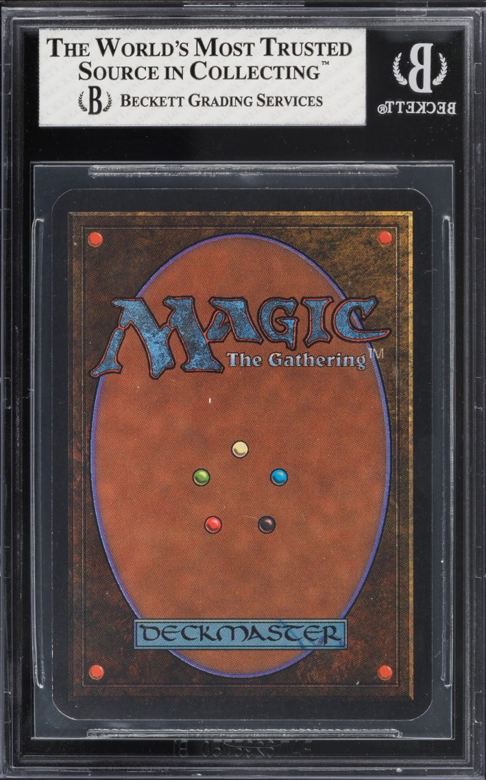 1993 Magic The Gathering MTG Alpha Demonic Attorney BGS 8 NM-MT
