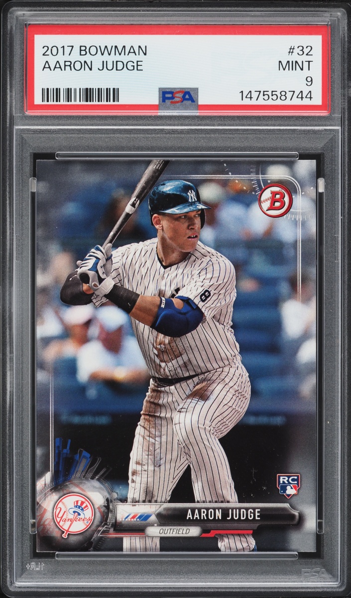 2017 Bowman Aaron Judge ROOKIE #32 PSA 9 MINT
