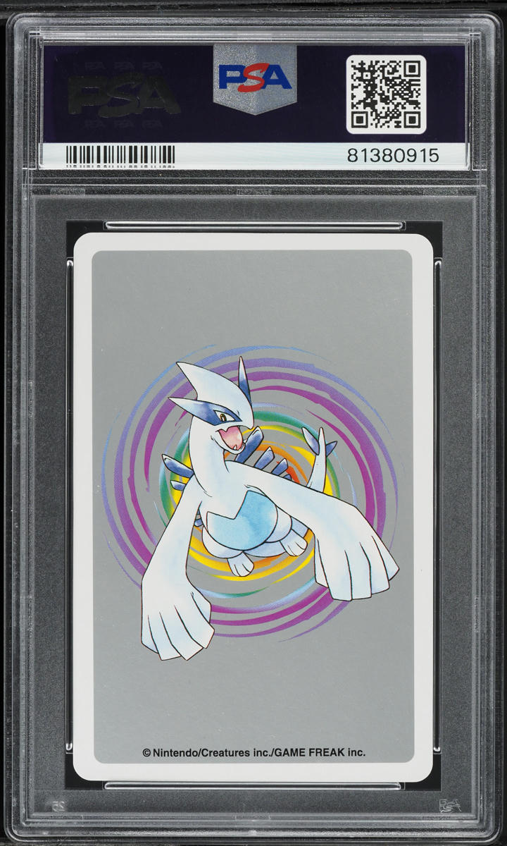 2000 Pokemon Japanese Silver Poker Set Nintendo Playing Card Totodile #158 PSA 10 GEM MINT