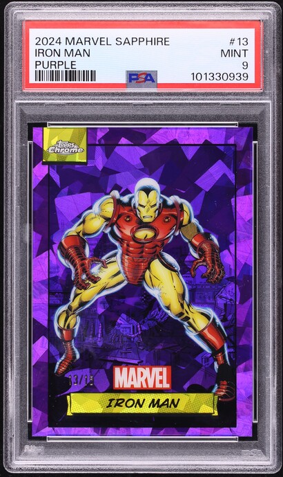 2021 Weiss Schwarz Japanese Marvel Iron Man R #S89-036 CGC 9 MINT