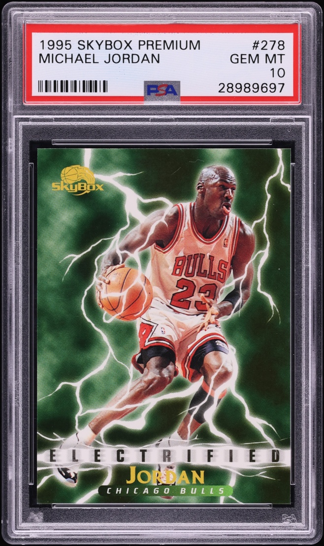 1995 Skybox Premium Michael Jordan #278 PSA 10 GEM MINT