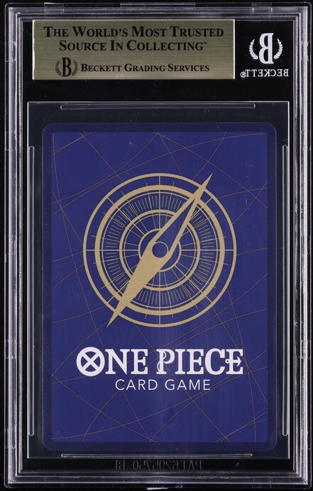 2025 One Piece Promos 3rd Anniversary Winner Monkey D. Luffy #ST01012 BGS 10 PRISTINE