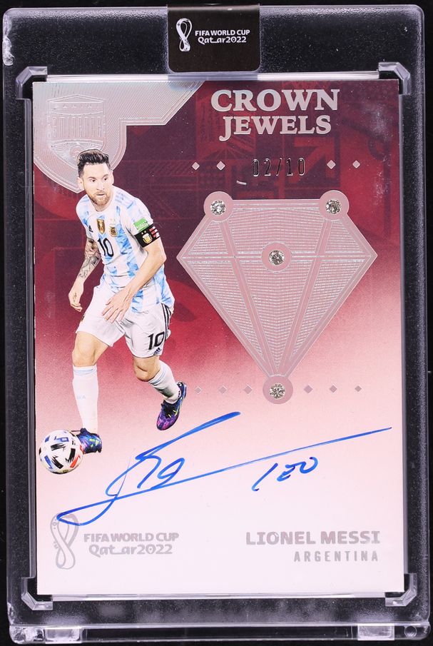 2022 Panini Eminence FIFA World Cup Crown Jewels Diamond Gems