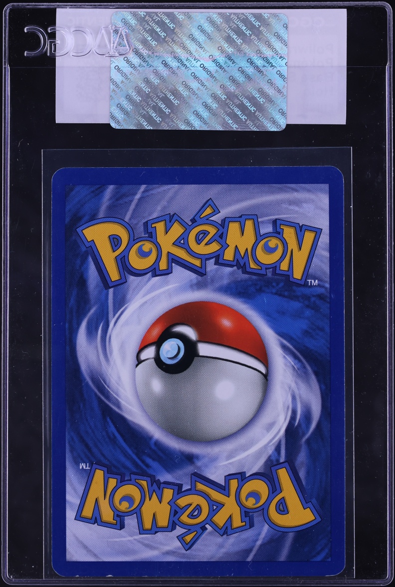 1999 Pokemon Base Set 2 Holo Poliwrath #15 CGC AUTH