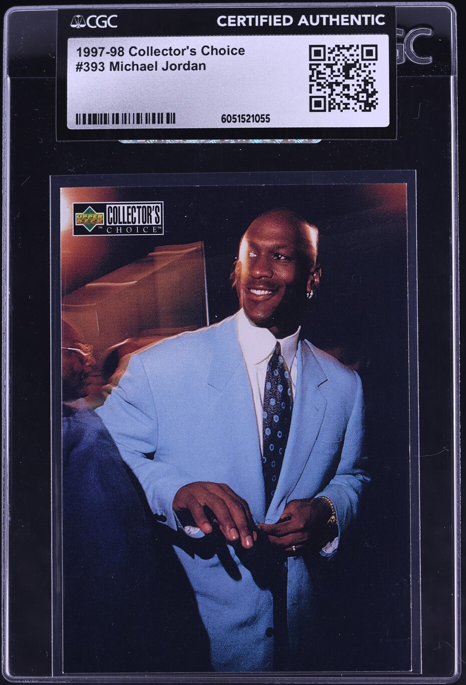 1997 Collector's Choice Michael Jordan #393 CGC AUTH